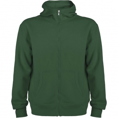 : Montblanc unisex hoodie med hellång dragkedja