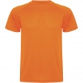 Montecarlo kortärmad sport-T-shirt för herr, Fluor Orange