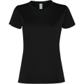 Slam short sleeve women's sports t-shirt, Helt svart