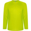 Montecarlo långärmad sport t-shirt för män, Fluor Gul