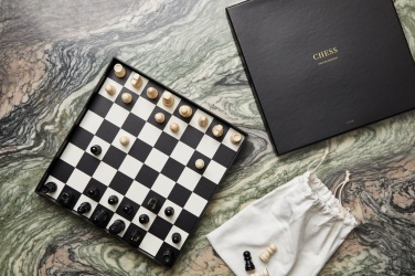 Logotrade profilreklam bild: VINGA Chess coffe table game