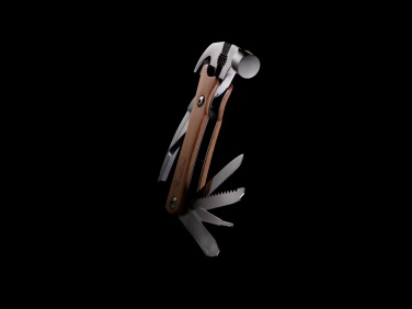 Logotrade kampanjprodukter bild: Multitool hammare i trä