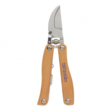 Logotrade presentreklam bild: Multitool för trädgården i trä