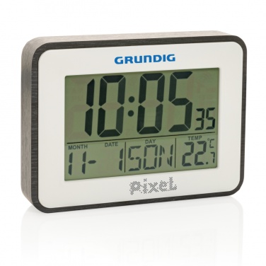 Logotrade presentreklam bild: Grundig väderstation, alarm och kalender