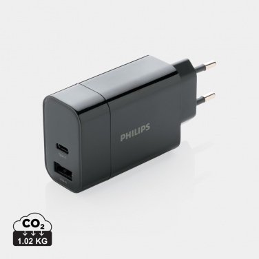 Logotrade kampanjprodukter bild: Philips 30W ultrasnabb PD väggladdare