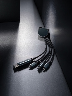 Logotrade profilprodukter bild: Terra 6-i-1 kabel i RCS återvunnen aluminium