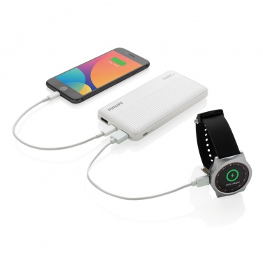 Logotrade presentreklam bild: Philips 10.000 mAh powerbank