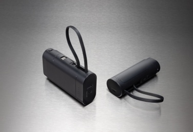 Logotrade presentreklam bild: CycleCell 5.000 mAh powerbank med avtagbart batteri