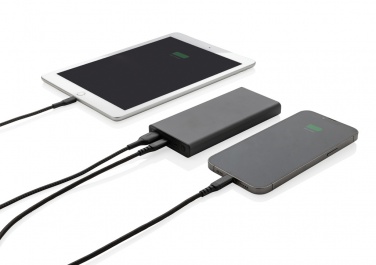 : Terra 10.000 mAh/18W powerbank RCS återvunnen aluminium