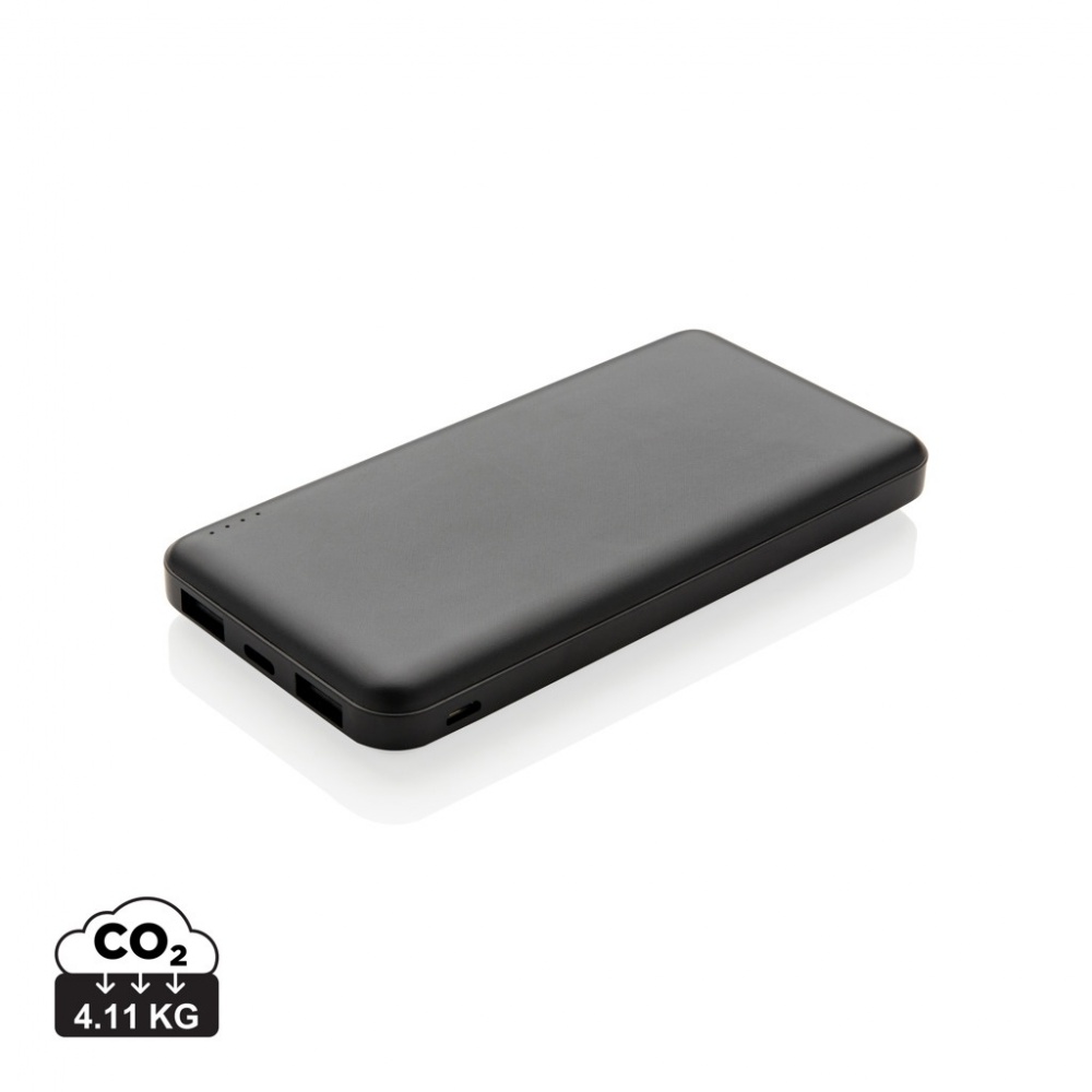 Logotrade kampanjprodukter bild: High Density 10.000 mAh powerbank i fickformat