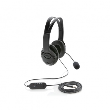 : Over-ear headset med kabel