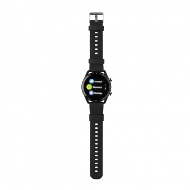 Logotrade kampanjprodukter bild: Rund Fit watch RCS återvunnen TPU