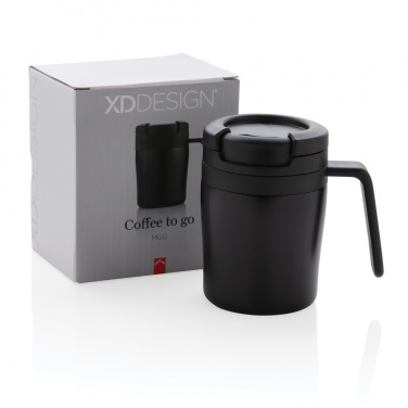 : Coffee to go termosmugg med handtag