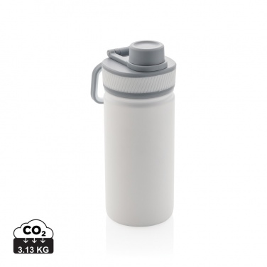 Logotrade reklamprodukter bild: Vakuumflaska i stainless steel med sportlock 550ml