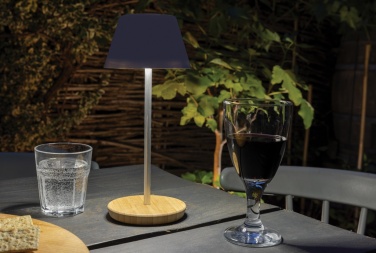 Logotrade profilprodukter bild: Pure Glow USB återuppladdningsbar bordslampa RCS rplast