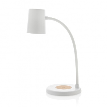 Logotrade kampanjprodukter bild: Zenara RCS 15W trådlös skrivbordslampa