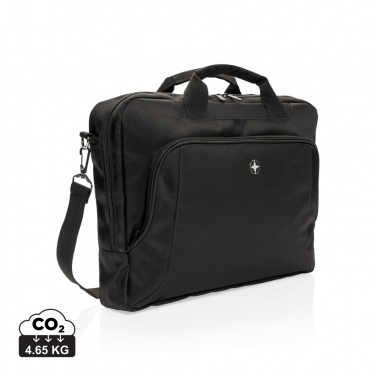 Logotrade reklamprodukter bild: Swiss Peak deluxe 15“ laptopväska