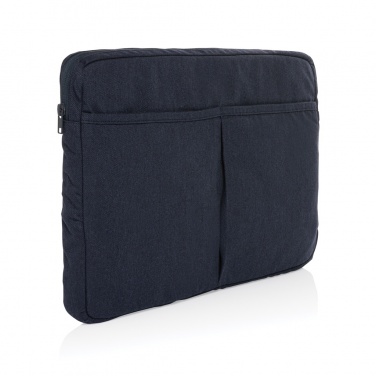 Logotrade profilprodukter bild: Laluka 15.6" laptopsleeve AWARE™ återvunnen bomull