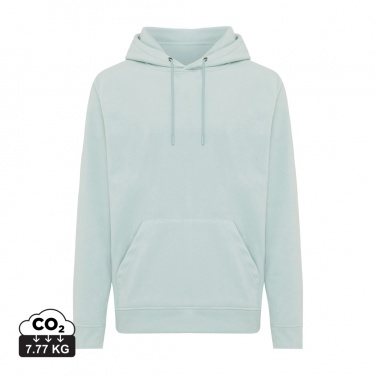 Logotrade reklamprodukter bild: Iqoniq Trivor microfleece hoodie i återvunnen polyester