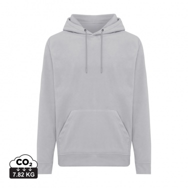 Logotrade profilprodukter bild: Iqoniq Trivor microfleece hoodie i återvunnen polyester