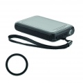 Powebank solcell 5000 mAh, Svart