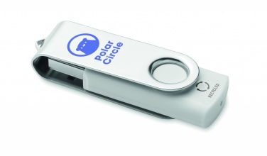 Logotrade profilreklam bild: USB minne återvunnen ABS 16G   MO2080-06