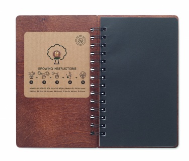 Logotrade profilprodukter bild: A5 Björk GROWBOOK™