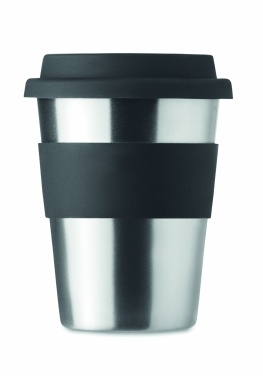 Logotrade reklamprodukter bild: Take away mugg rostfri