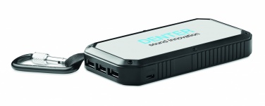 Logotrade presentreklam bild: Powerbank solcell  8000 mAh