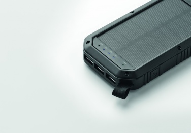 Logotrade presentreklam bild: Powerbank solcell  8000 mAh