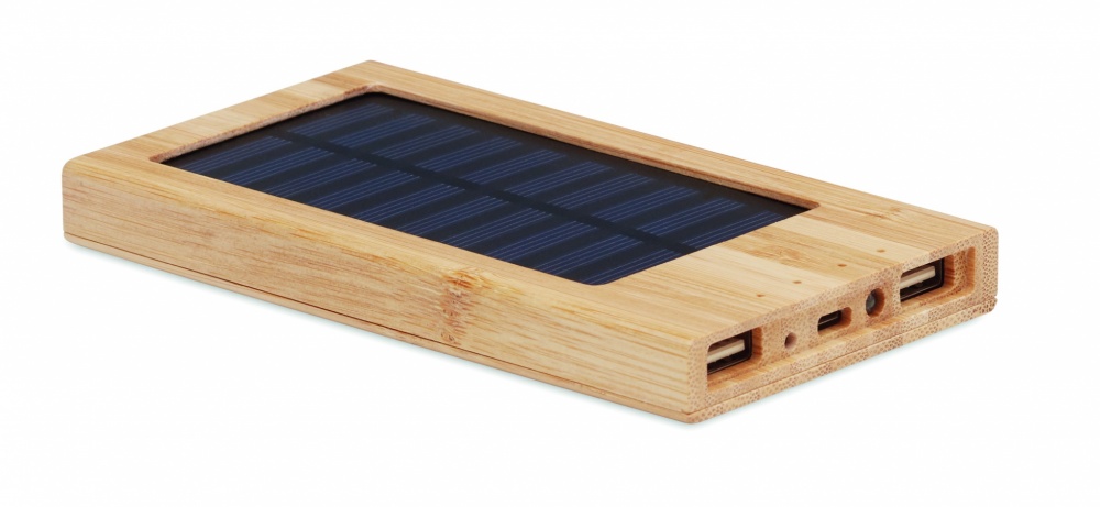 Logotrade presentreklam bild: Powerbank Solcell 4000 mAh ARENA SOLAR