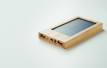 Logotrade reklamprodukter bild: Powerbank Solcell 4000 mAh ARENA SOLAR