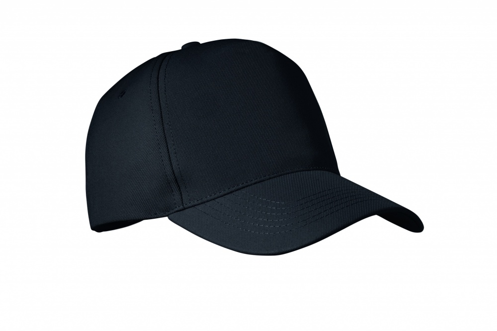 Logotrade reklamprodukter bild: 5 panel RPET baseballkeps