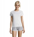 SPORTY DAM T-SHIRT  140g, Vit