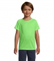 SPORTY BARN T-SHIRT 140g, Neongrön