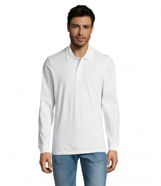 Logotrade kampanjprodukter bild: PERFECT MEN LSL POLO 180g