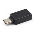 Typ-C/USB-adapter, svart