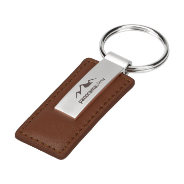 Logotrade profilprodukter bild: LeatherKey nyckelring