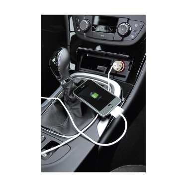 Logotrade profilprodukter bild: USB Car Charger-kontakt