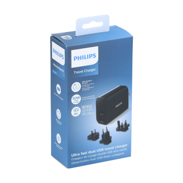 Logotrade profilprodukter bild: Philips reseladdare