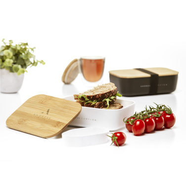 Logotrade profilprodukter bild: Midori Bamboo Lunchbox