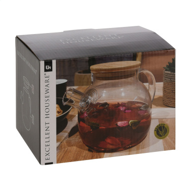 Logotrade kampanjprodukter bild: Teatime Glas tekanna