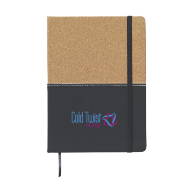 Logotrade profilprodukter bild: Journal Cork Paper Notebook