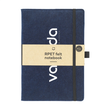 Logotrade reklamprodukter bild: Felty GRS RPET Paper Notebook A5