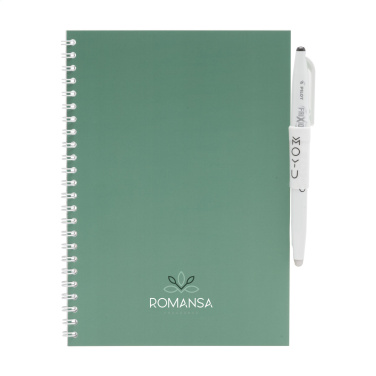 Logotrade kampanjprodukter bild: MOYU Erasable Stone Paper Notebook Soft Cover 18 sidor