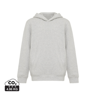 Logotrade presentreklam bild: Iqoniq Yengo hoodie i återvunnen bomull med sidofickor för b