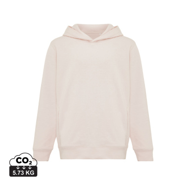 Logotrade profilprodukter bild: Iqoniq Yengo hoodie i återvunnen bomull med sidofickor för b