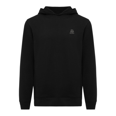 Logotrade reklamprodukter bild: Iqoniq Yengo hoodie  i återvunnen bomull med sidofickor